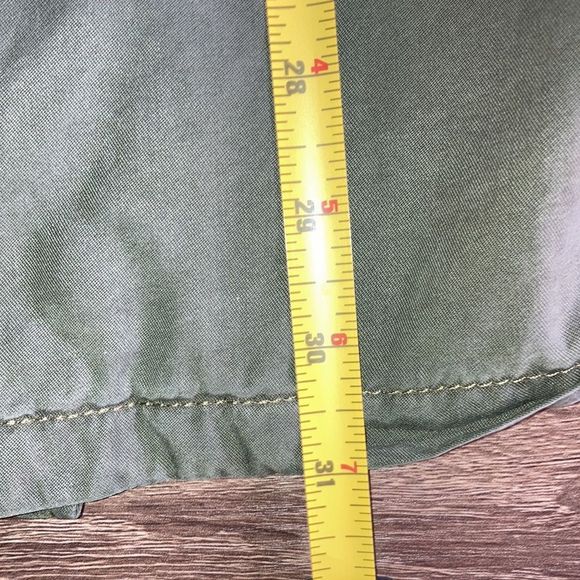 Womens Large Velvet Heart ARTEMIS SLEEVELESS CROSSOVER VEST Military Green - Picture 11 of 11